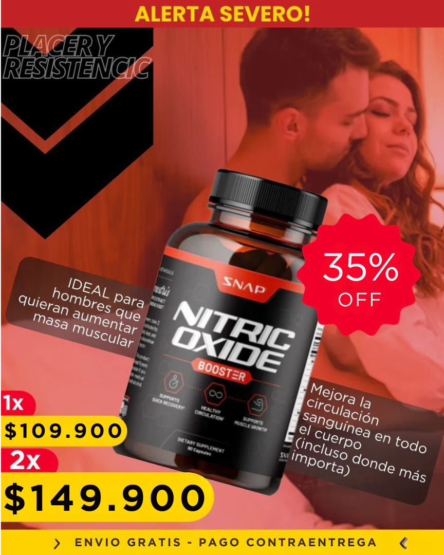 NITRIC SNAP ORIGINAL – RECUPERA TU PODER MASCULINO