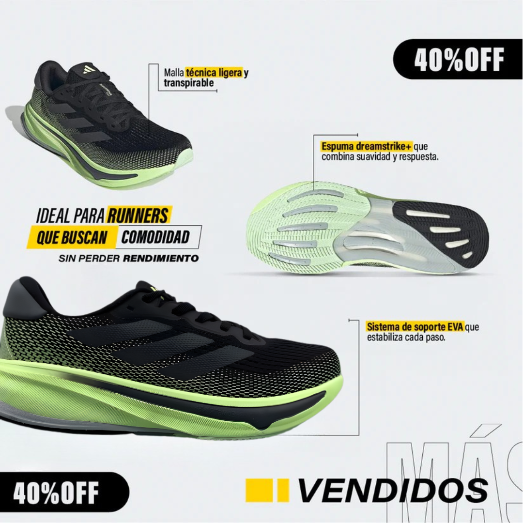 ADIDAS SUPERNOVA RISE: HIGH QUALITY