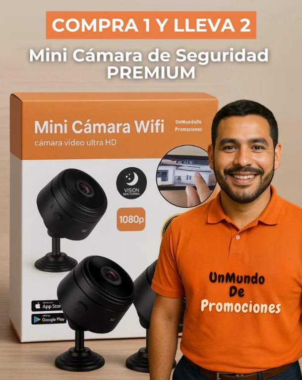 (COMPRA 1 Y LLEVA 2!) Mini Cam Elite UltraVision + Manual de uso completo  + Garantia Exclusiva ! [1080P ULTRA HD]